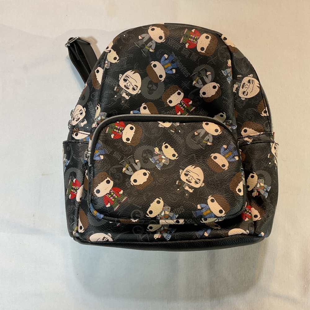 Loungefly Funko Pop the Goonies Mini Backpack Faux Leather Black